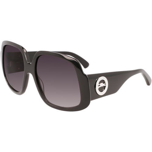 Longchamp LO 709S Sunglasses 001 BLACK